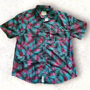 RSVLTS The Roosevelts Miami Vice Pineapple Coconut Hawaiian Shirt XXL